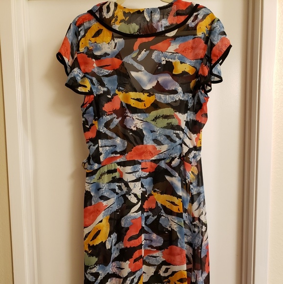 Tiana B Waterfall Dress - Chiffon - Picture 4 of 5